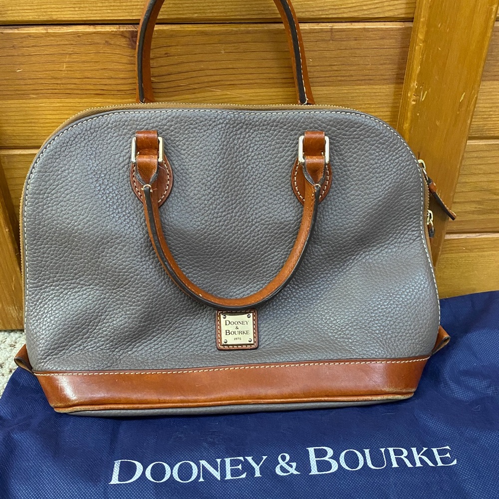 COPY - Dooney & Burke grey purse